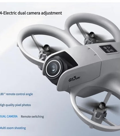 GT3 mini 4k dual camera drone , dual battery, 2000ft range, return to home, GPS