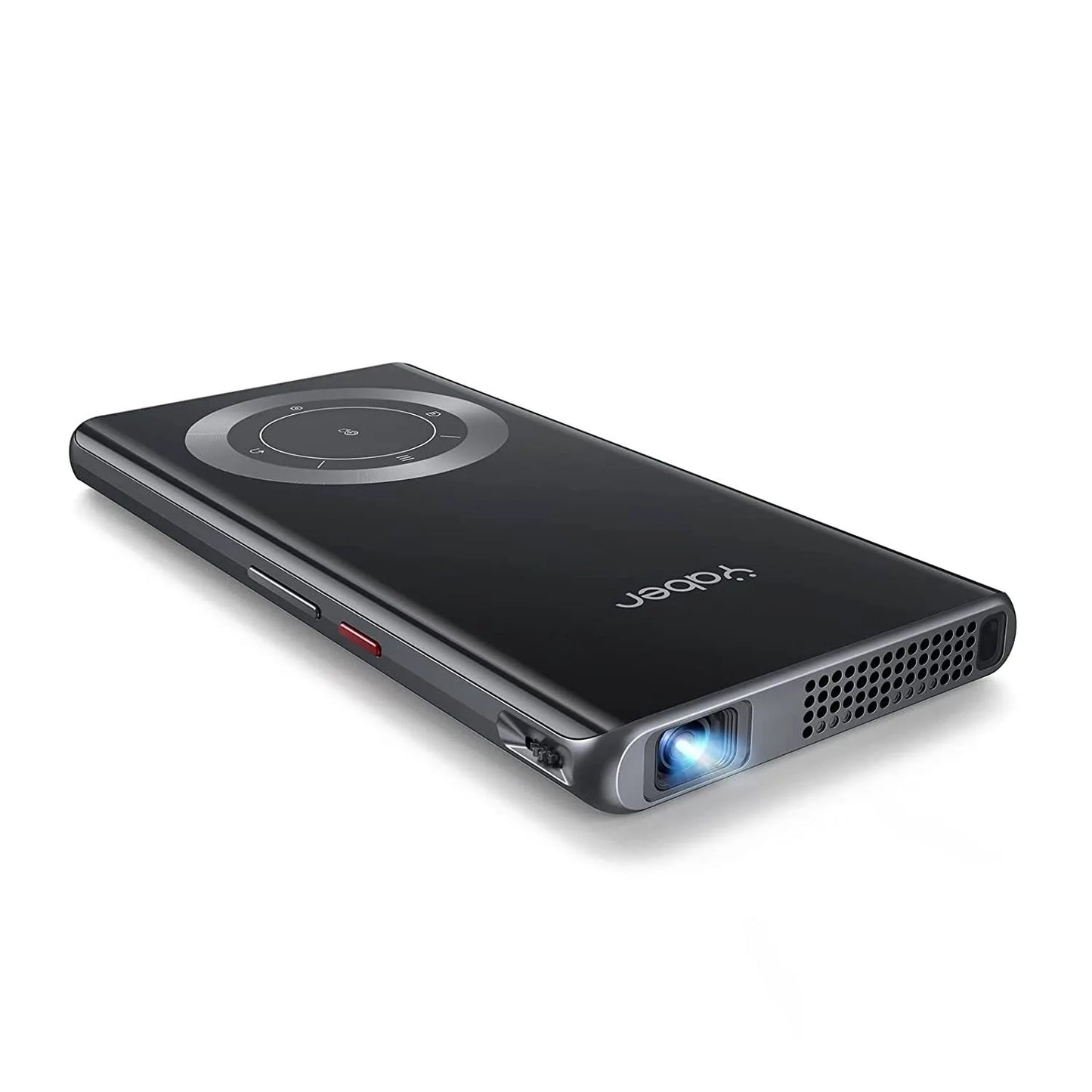 YABER Pico T1 Mini Pocket Projector with WiFi and Bluetooth, 0.52" Ultra-Thin, 1080P Support Built-in Speaker