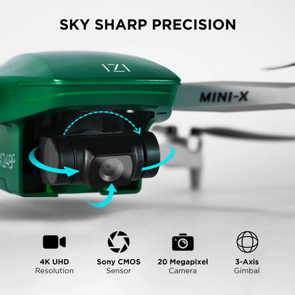 IZI mini X Nano 4K camera drone - UHD 20MP, GPS, 31min flight