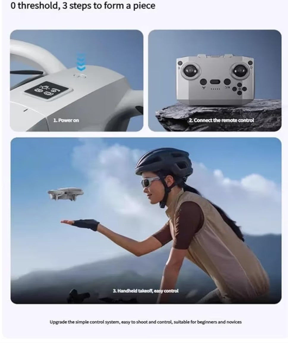 GT3 mini 4k dual camera drone , dual battery, 2000ft range, return to home, GPS