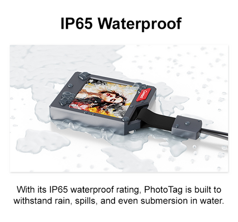 Smart GPS tracking photo tag