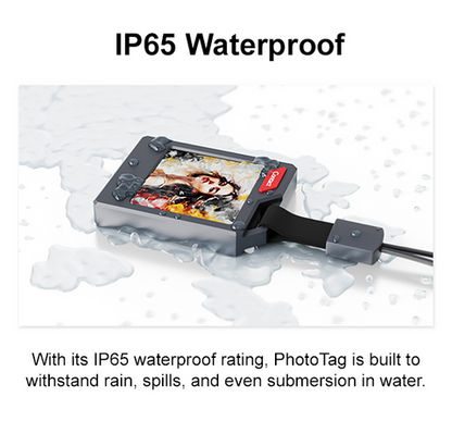 Smart GPS tracking photo tag