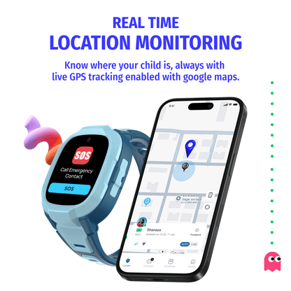 Noise kids GPS tracking watch