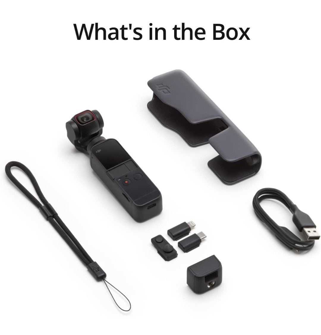 DJI pocket 2 - 4K 60fps action camera
